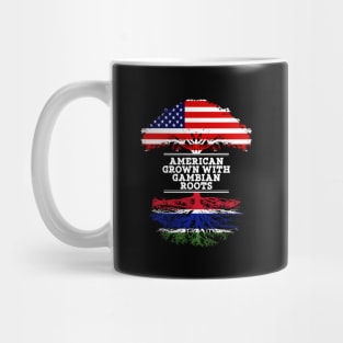 American Grown With Gambian Roots - Gift for Gambian From Gambia Mug
